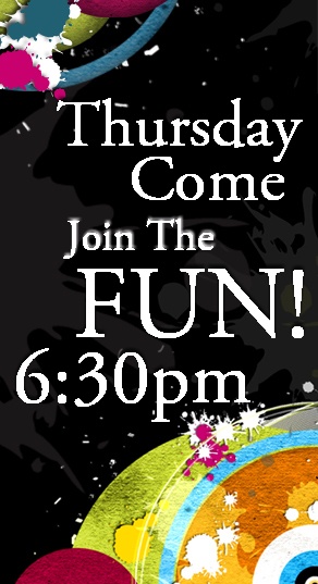 Join Us every Thursday @ 6:30pm